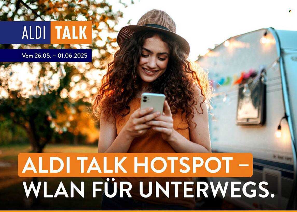 ALDI TALK Hotspot – Wlan für unterwegs.