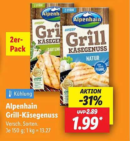 Alpenhain Grill-Käsegenuss 2er-Pack