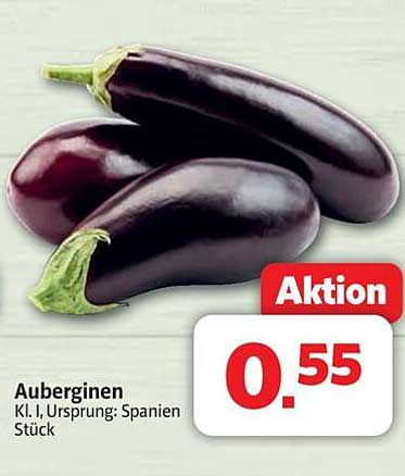 Auberginen Kl. I, Ursprung: Spanien - Stück