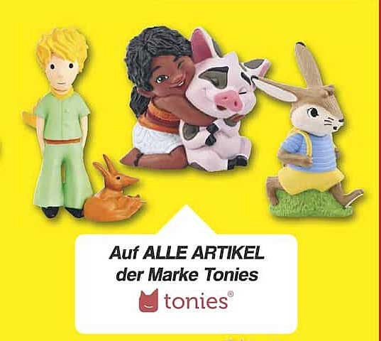 Auf ALLE ARTIKEL der Marke Tonies