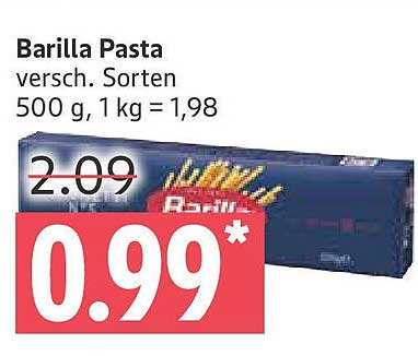 Barilla Pasta - verschiedene Sorten 500 g