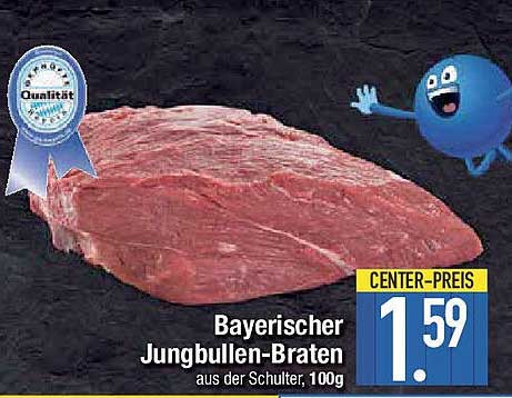 Bayerischer Jungbullen-Braten aus der Schulter, 100g