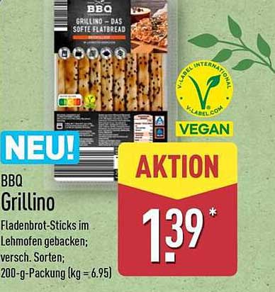 BBQ Grillino Fladenbrot-Sticks