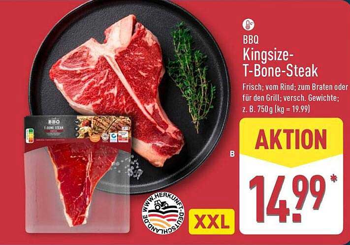 BBQ Kingsize-T-Bone-Steak
