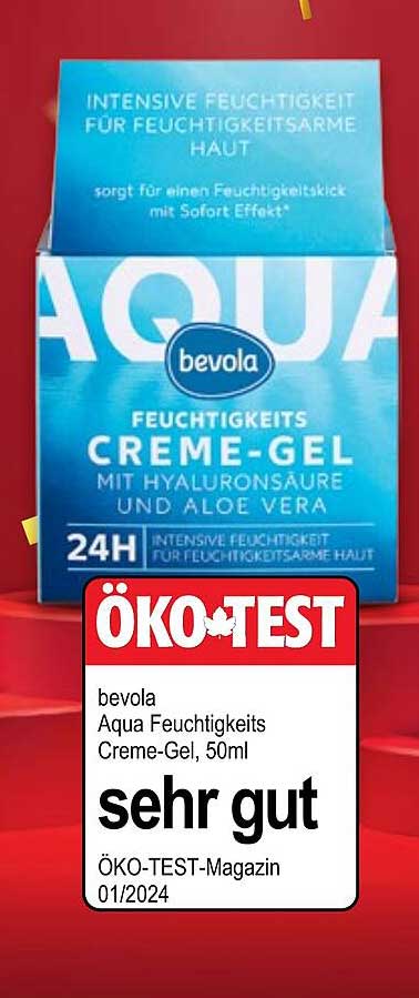 bevola Aqua Feuchtigkeits Creme-Gel, 50ml