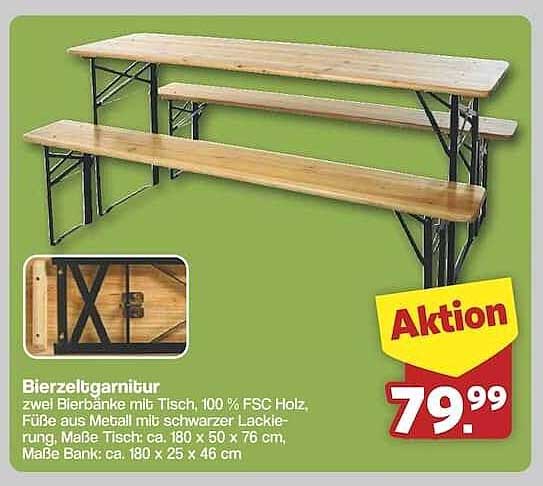 Bierzeltgarnitur