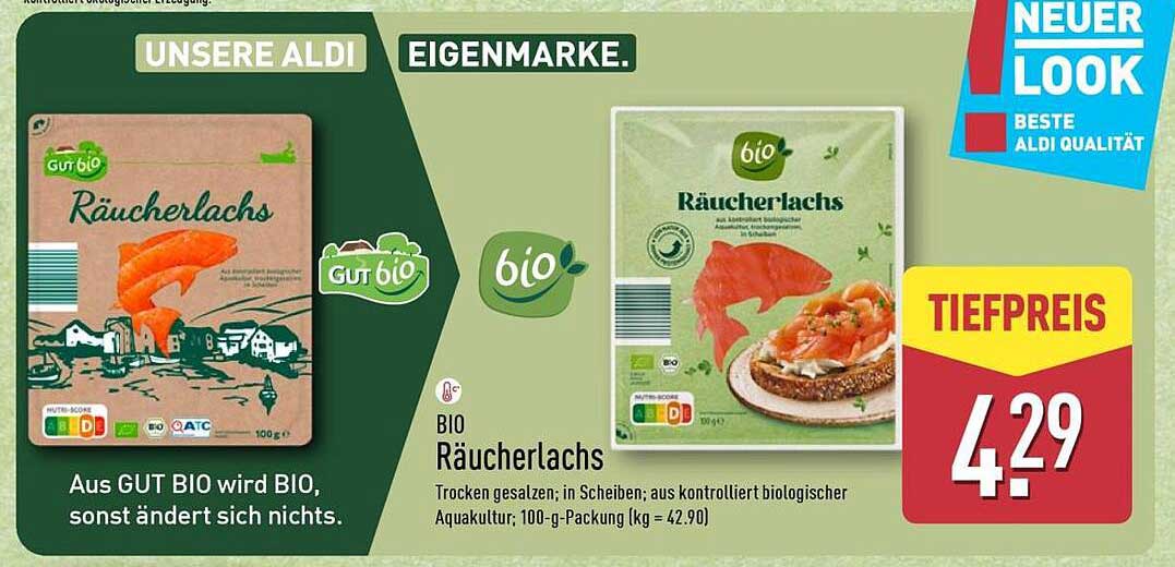 BIO Räucherlachs 100 g