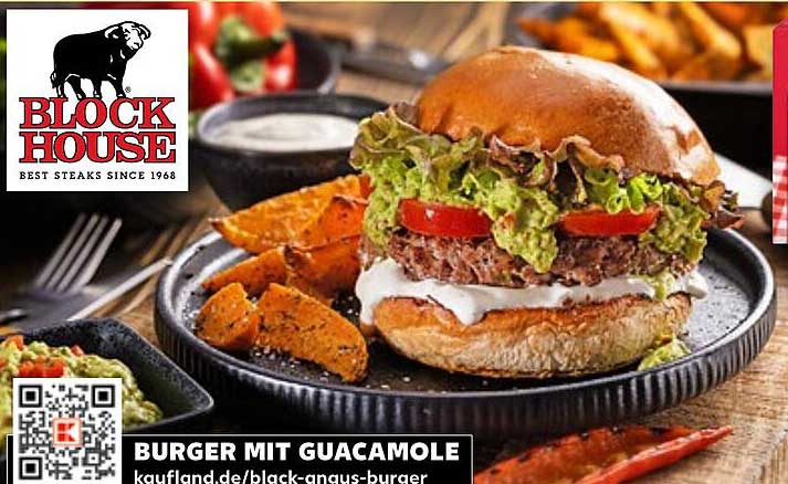 BLOCK HOUSE Burger mit Guacamole