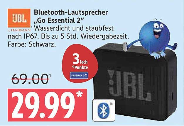 Bluetooth-Lautsprecher „Go Essential 2“