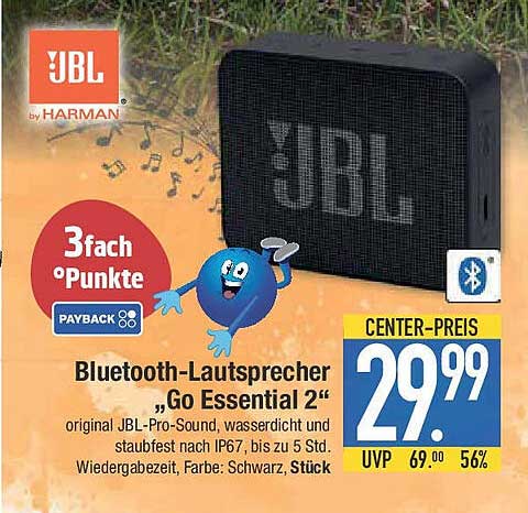 Bluetooth-Lautsprecher „Go Essential 2“