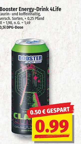 Booster Energy-Drink 4Life