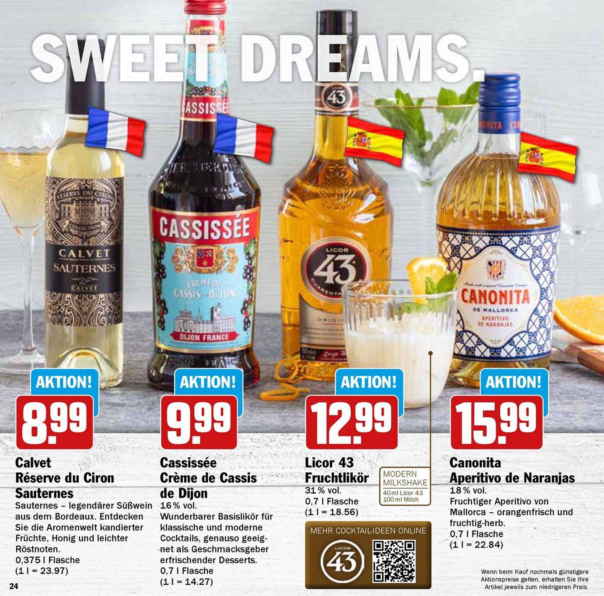 Calvet Réserve du Ciron Sauternes 0,375 l Flasche