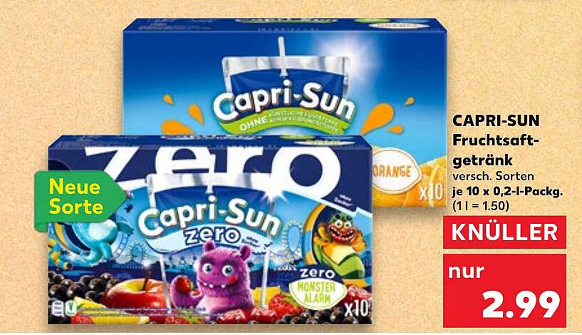 CAPRI-SUN Fruchtsaftgetränk (10 x 0,2 l-Pack)