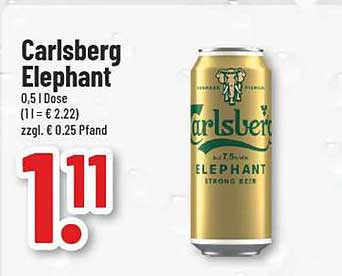 Carlsberg Elephant 0,5 l Dose