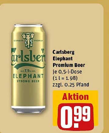 Carlsberg Elephant Premium Beer 0,5 l Dose