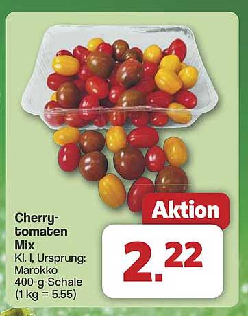 Cherrytomaten Mix 400-g-Schale