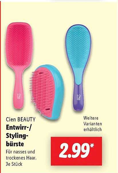 Cien BEAUTY Entwirr-/Stylingbürste