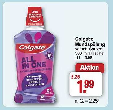 Colgate Mundspülung - ALL IN ONE 500 ml