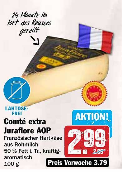 Comté extra Juraflore AOP - Französischer Hartkäse