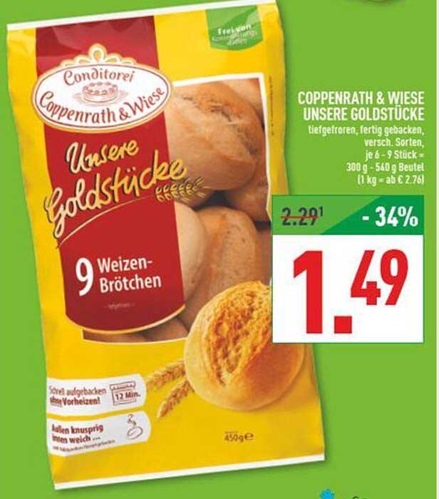 COPPENRATH & WIESE Unsere Goldstücke - 9 Weizen-Brötchen