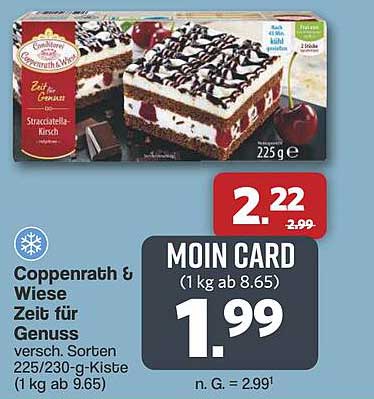 Coppenrath & Wiese Zeit für Genuss Stracciatella-Kirsch – 225 g