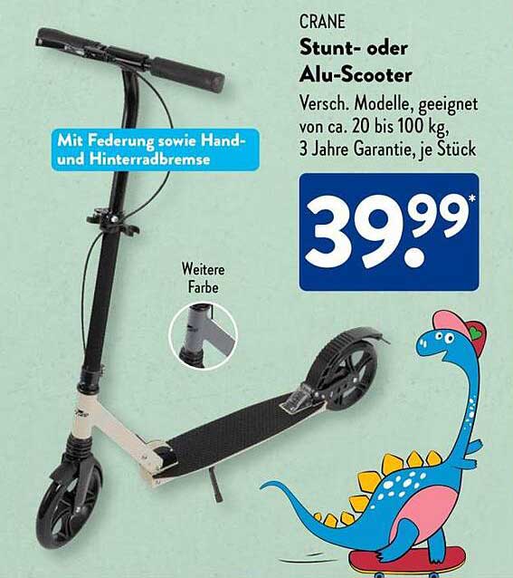 CRANE Stunt- oder Alu-Scooter