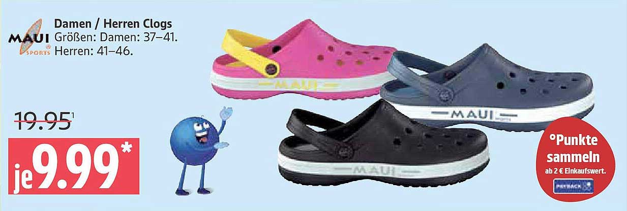 Damen / Herren Clogs