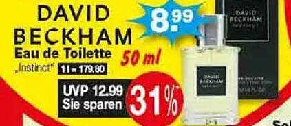 DAVID BECKHAM Eau de Toilette "Instinct" 50 ml