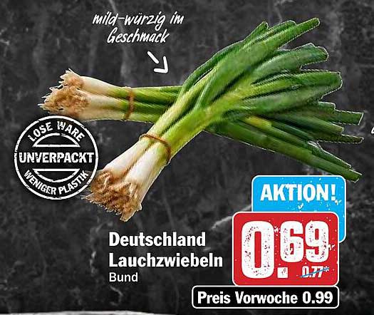 Deutschland Lauchzwiebeln Bund