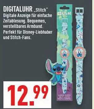 DIGITALUHR „Stitch“