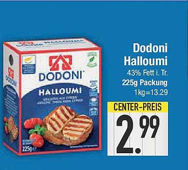 Dodoni Halloumi 225g Packung