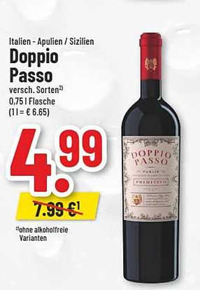 Doppio Passo Rotwein 0,75 l