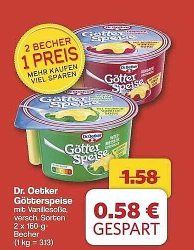 Dr. Oetker Götterspeise 2 x 160 g