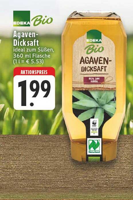 EDEKA Bio Agaven-Dicksaft 360 ml