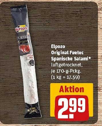 El Pozo Original Fuetec Spanische Salami*