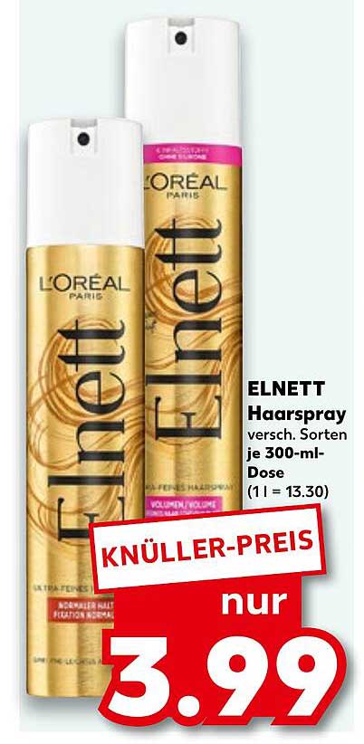 ELNETT Haarspray - verschiedene Sorten, je 300-ml-Dose