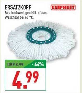 Ersatzkopf aus hochwertigen Mikrofasern