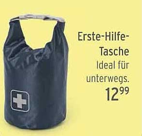 Erste-Hilfe-Tasche - Ideal für unterwegs.