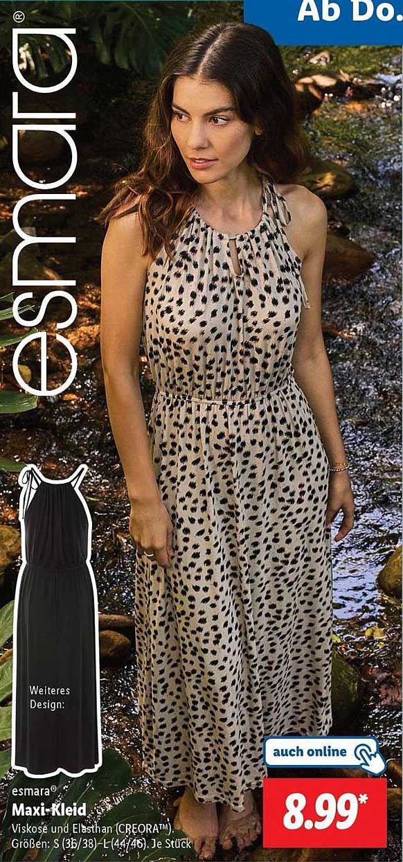 esmará® Maxi-Kleid – Stylisch und bequem für den Sommer!