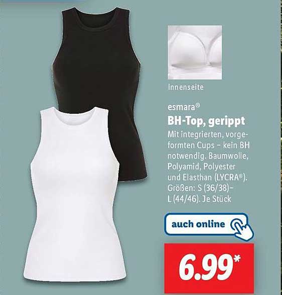 esmera® BH-Top, gerippt