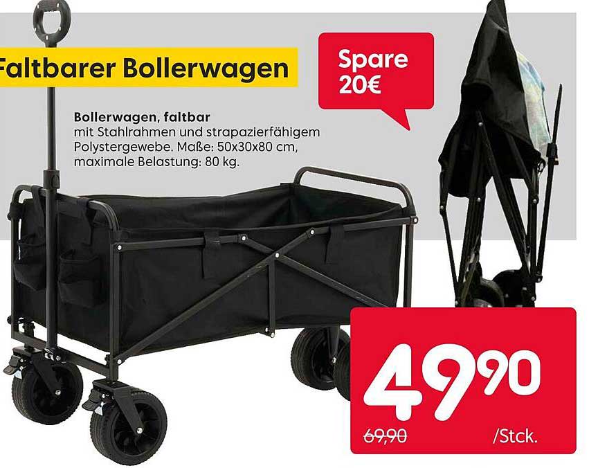 Faltbarer Bollerwagen