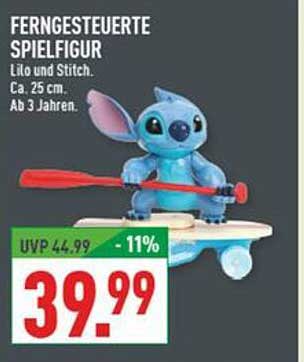 Fernsteuerbare Spielfigur Lilo und Stitch - 25 cm