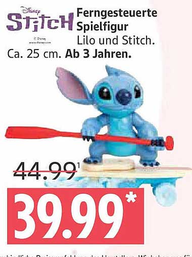 Fernsteuerbare Spielfigur Lilo und Stitch