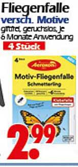 Fliegenfalle verschiedene Motive