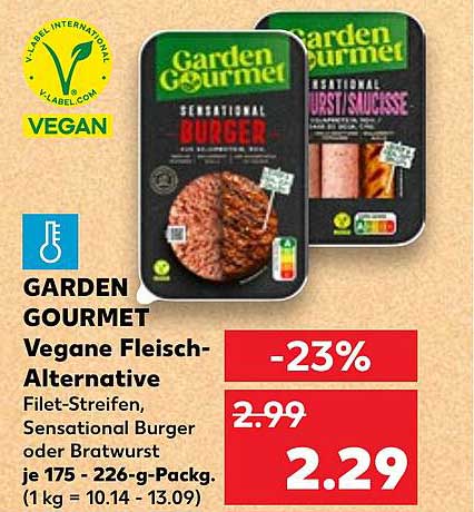 GARDEN GOURMET Vegane Fleisch-Alternative