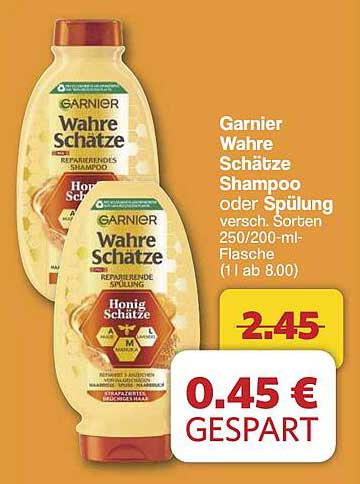 Garnier Wahre Schätze Shampoo oder Spülung