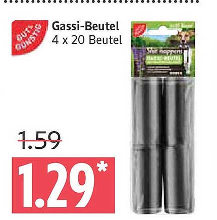 Gassi-Beutel 4 x 20 Beutel
