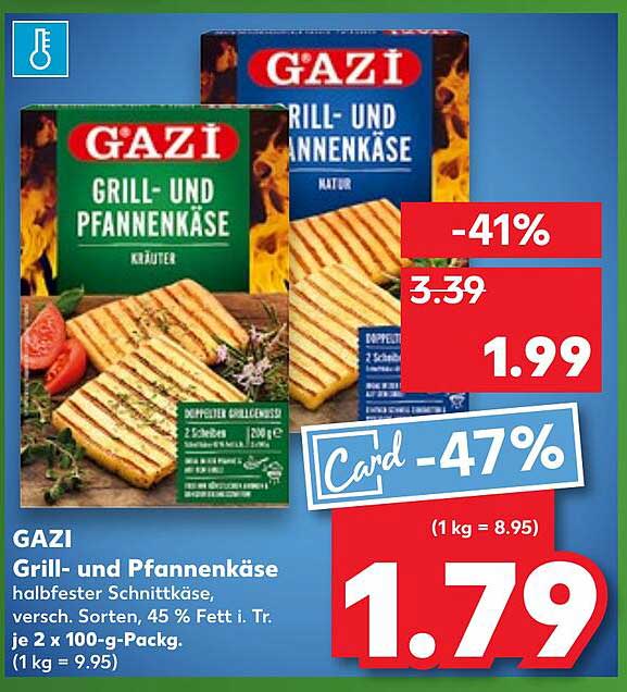 GAZI Grill- und Pfannenkäse