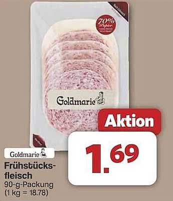 Goldmarie Frühstücksfleisch 90-g-Packung