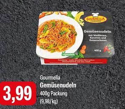 Gourmella Gemüsenudeln 400g